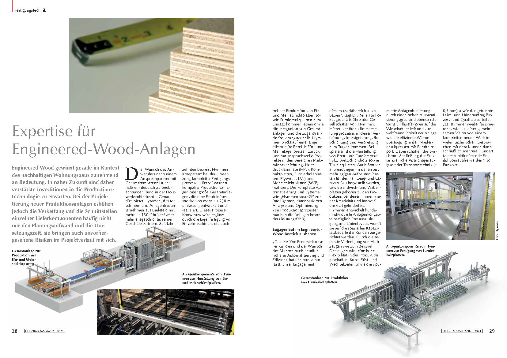 240320_Hymmen_Expertise_fuer_Engineered-Wood-Anlagen__HOLZBAU-MAGAZIN_2024__S